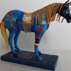 RETIRED PAINTED PONIES BLUE MEDICINE